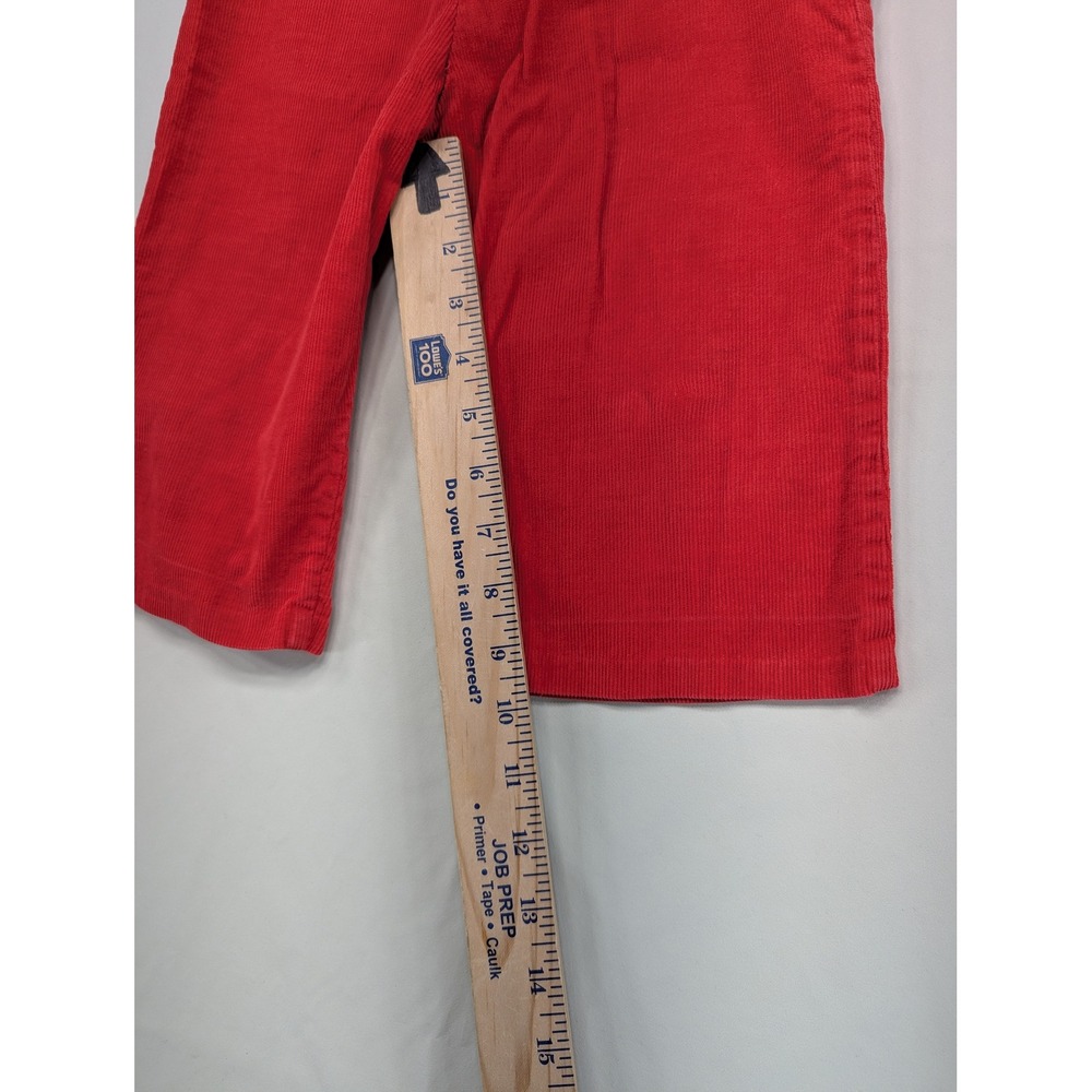 Vintage Red Corduroy Tunic and Pants Set 12 Months Holiday Retro Classic - Picture 8 of 9